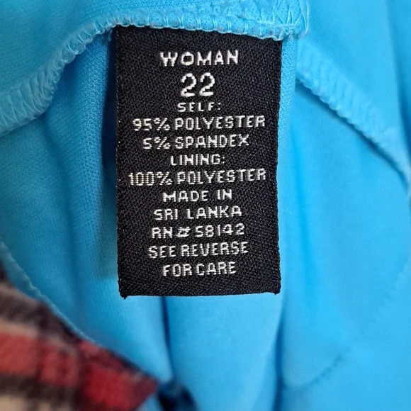 Dressbarn Collection Mutilcolor Ruffled Sleeveless Midi Dress. Size 22 - Picture 9 of 9